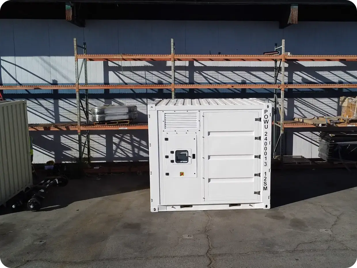 Critical Loop battery at a production studio in North Hollywood